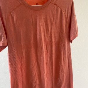 Orange Lululemon men’s shirt